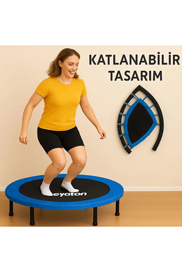 Trambolin Katlanabilir Kuruluma Hazır Trambolin 102 Cm (40 Inç )